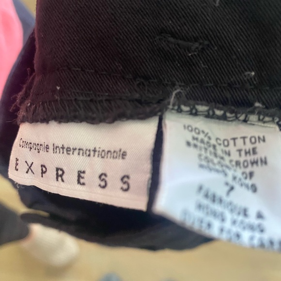 Express black pencil skirt size 7 - Picture 3 of 4